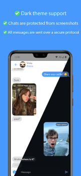 Télécharger Hustchat: Chat Anon Rencontres Rencontres pour Android Capture d'écran 2