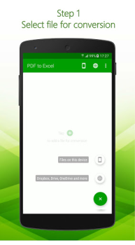 Télécharger PDF à Excel Convertisseur Travail pour Android Capture d'écran 2