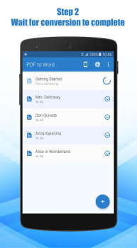 Télécharger PDF à Word Convertisseur Travail pour Android Capture d'écran 3