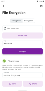 Télécharger Crypto - Encryption Tools Outils pour Android Capture d'écran 3