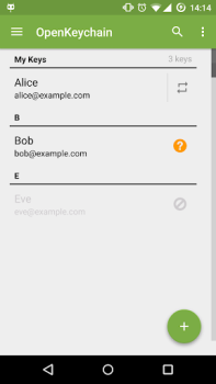 Télécharger OpenKeychain: Easy PGP Communication pour Android Capture d'écran 2