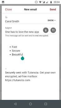 Télécharger Tuta | Email et Calendrier Communication pour Android Capture d'écran 2