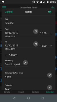 Télécharger Tuta | Email et Calendrier Communication pour Android Capture d'écran 5