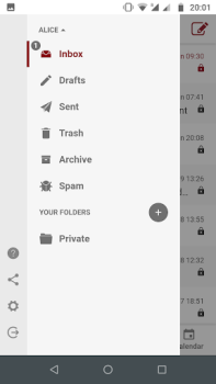 Télécharger Tuta | Email et Calendrier Communication pour Android Capture d'écran 6