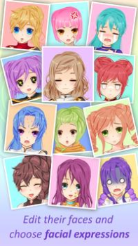Télécharger Anime Avatar Maker - Character Creator Divertissement pour Android Capture d'écran 4