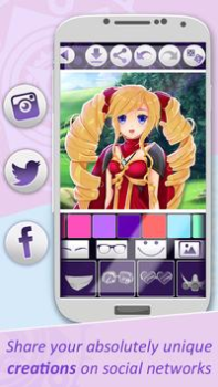 Télécharger Anime Avatar Maker - Character Creator Divertissement pour Android Capture d'écran 5