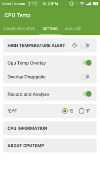 Cpu Temperature - Cpu, Memory,