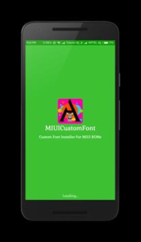 Télécharger Custom Font Installer For MIUI Outils pour Android