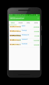 Télécharger Custom Font Installer For MIUI Outils pour Android Capture d'écran 2