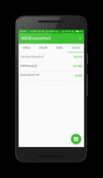 Télécharger Custom Font Installer For MIUI Outils pour Android Capture d'écran 4