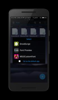 Télécharger Custom Font Installer For MIUI Outils pour Android Capture d'écran 5