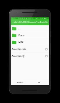 Télécharger Custom Font Installer For MIUI Outils pour Android Capture d'écran 6