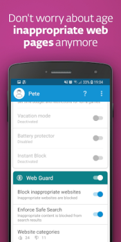 Télécharger ESET Parental Control Maternité et enfance pour Android Capture d'écran 4