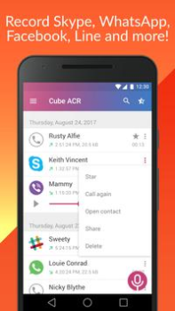 Télécharger Call Recorder - Cube ACR Outils pour Android Capture d'écran 2