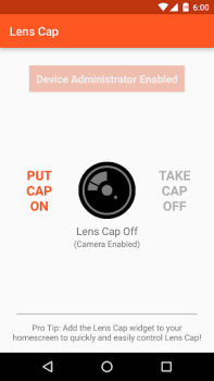 Télécharger Capuchon d'objectif Outils pour Android Capture d'écran 2