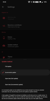 Télécharger Oxygen Updater Outils pour Android Capture d'écran 7