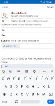 Télécharger Fastmail Communication pour Android Capture d'écran 6