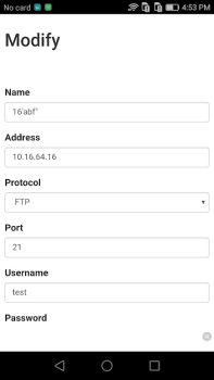 Télécharger FileZilla Outils pour Android Capture d'écran 2