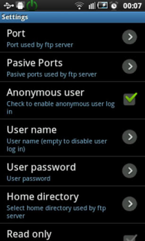 Télécharger Serveur FTP Outils pour Android Capture d'écran 3