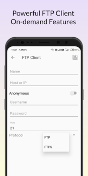 Télécharger FTP Tool - Fast FTP Server Outils pour Android Capture d'écran 3