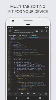Code Editor - Éditeur de code
