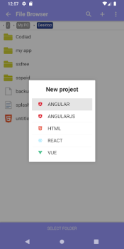 Télécharger Acode - code editor | FOSS Travail pour Android Capture d'écran 5