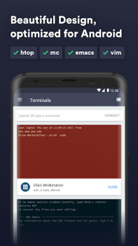 Télécharger Termius - SSH and SFTP client Affaires pour Android Capture d'écran 2