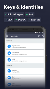 Télécharger Termius - SSH and SFTP client Affaires pour Android Capture d'écran 4