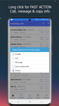 Télécharger Phone Dialer: Contacts & Calls Outils pour Android Capture d'écran 6