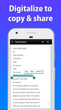 Télécharger Scanner de texte [OCR] Travail pour Android Capture d'écran 4