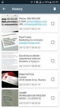 Télécharger Smart Lens - Scanner de texte Travail pour Android Capture d'écran 3
