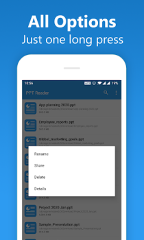 Télécharger PPT Reader - View PPTX Slides Outils pour Android Capture d'écran 3