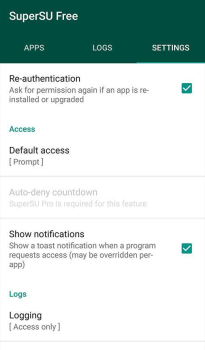 Télécharger SuperSU Outils pour Android Capture d'écran 5