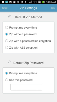 Télécharger iZip - Zip Unzip Tool Outils pour Android Capture d'écran 3