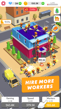 Télécharger Idle Construction 3D Stratégies pour Android Capture d'écran 3
