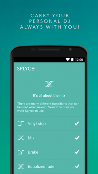 Télécharger Splyce music player & automix Musique et audio pour Android Capture d'écran 7