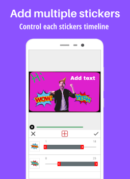 Télécharger GifCam Lecteurs et éditeurs de vidéos pour Android Capture d'écran 3