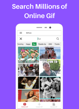 Télécharger GifCam Lecteurs et éditeurs de vidéos pour Android Capture d'écran 5