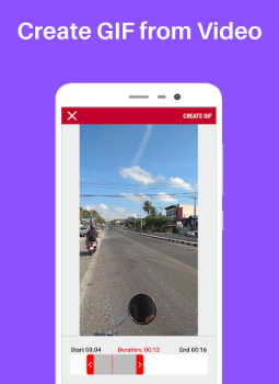 Télécharger GifCam Lecteurs et éditeurs de vidéos pour Android Capture d'écran 7
