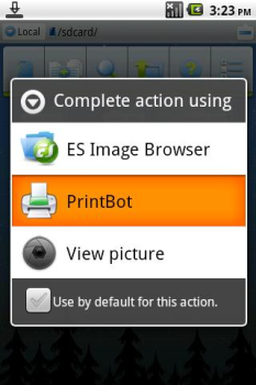 Télécharger PrintBot Travail pour Android Capture d'écran 3