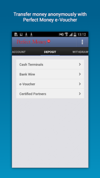 Télécharger Perfect Money Finance pour Android Capture d'écran 4