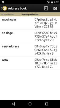 Télécharger Dogecoin Wallet Finance pour Android Capture d'écran 2