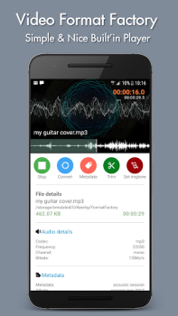 Télécharger Convertisseur Audio et Video Outils pour Android Capture d'écran 6