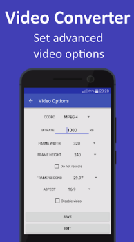 Convertisseur vidéo Android