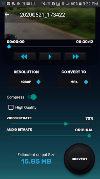 Télécharger Video Converter & Compressor Outils pour Android Capture d'écran 3