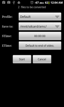 Télécharger Video Converter Android Lecteurs et éditeurs de vidéos pour Android Capture d'écran 2