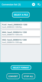 Audio Converter - Tous les for