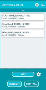 Audio Converter - Tous les for