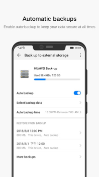 Télécharger Huawei Backup Outils pour Android Capture d'écran 3