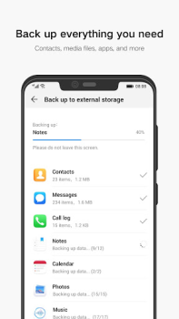 Télécharger Huawei Backup Outils pour Android Capture d'écran 4
